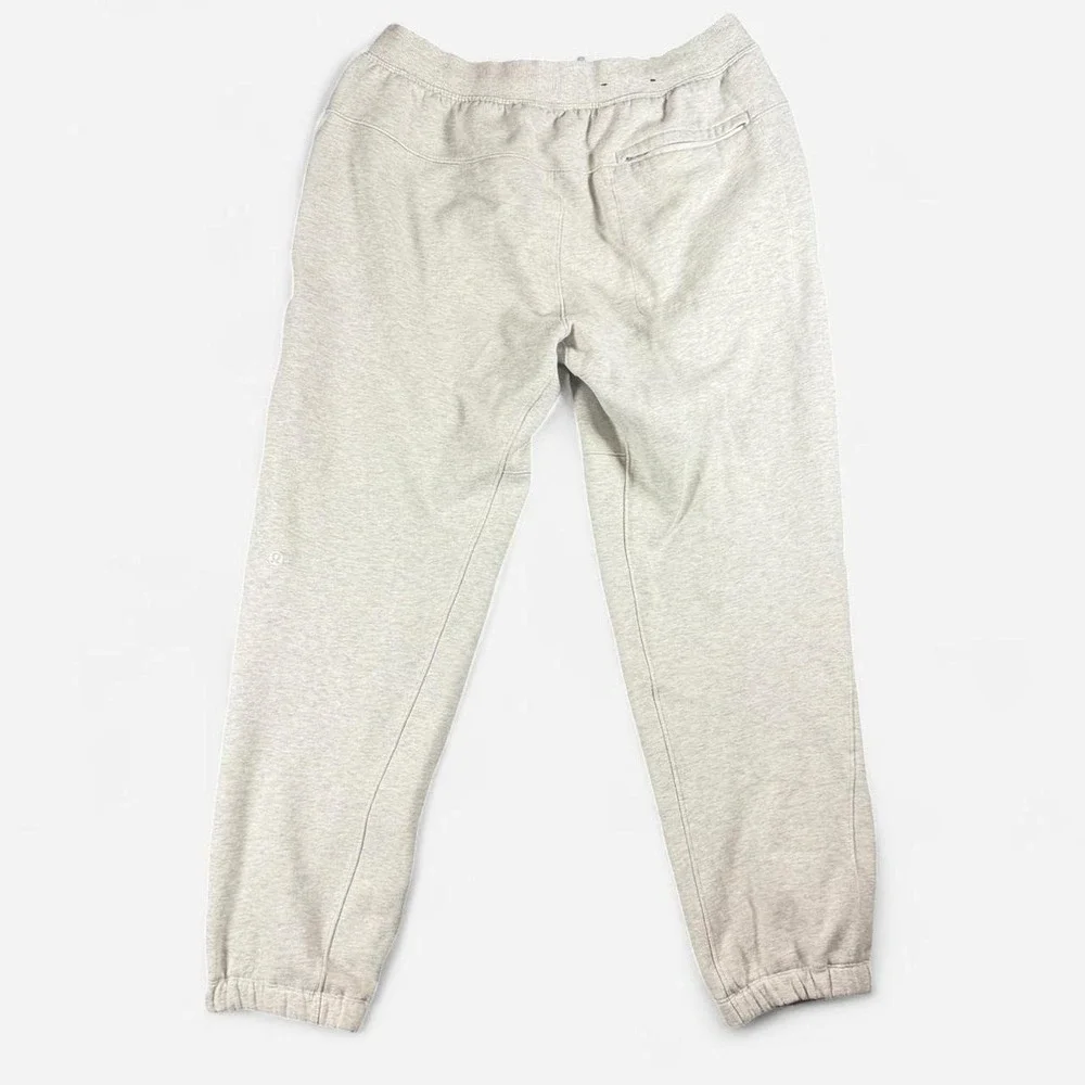 Lululemon Heather Grey City Sweat Joggers Men's Size M Stretch Active
